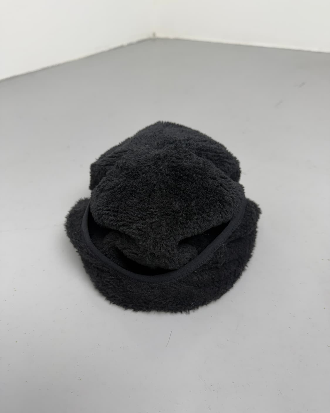 Montbell Black Vintage Fleece TrooperHat 상품이미지2