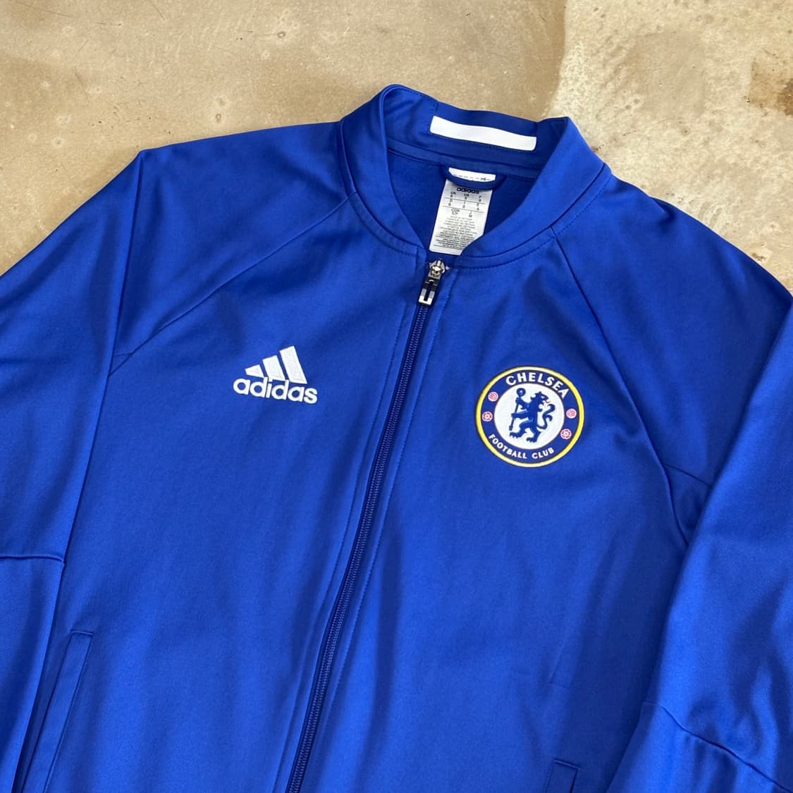 S 아디다스 첼시 빅로고 블루 트랙탑 상품이미지1