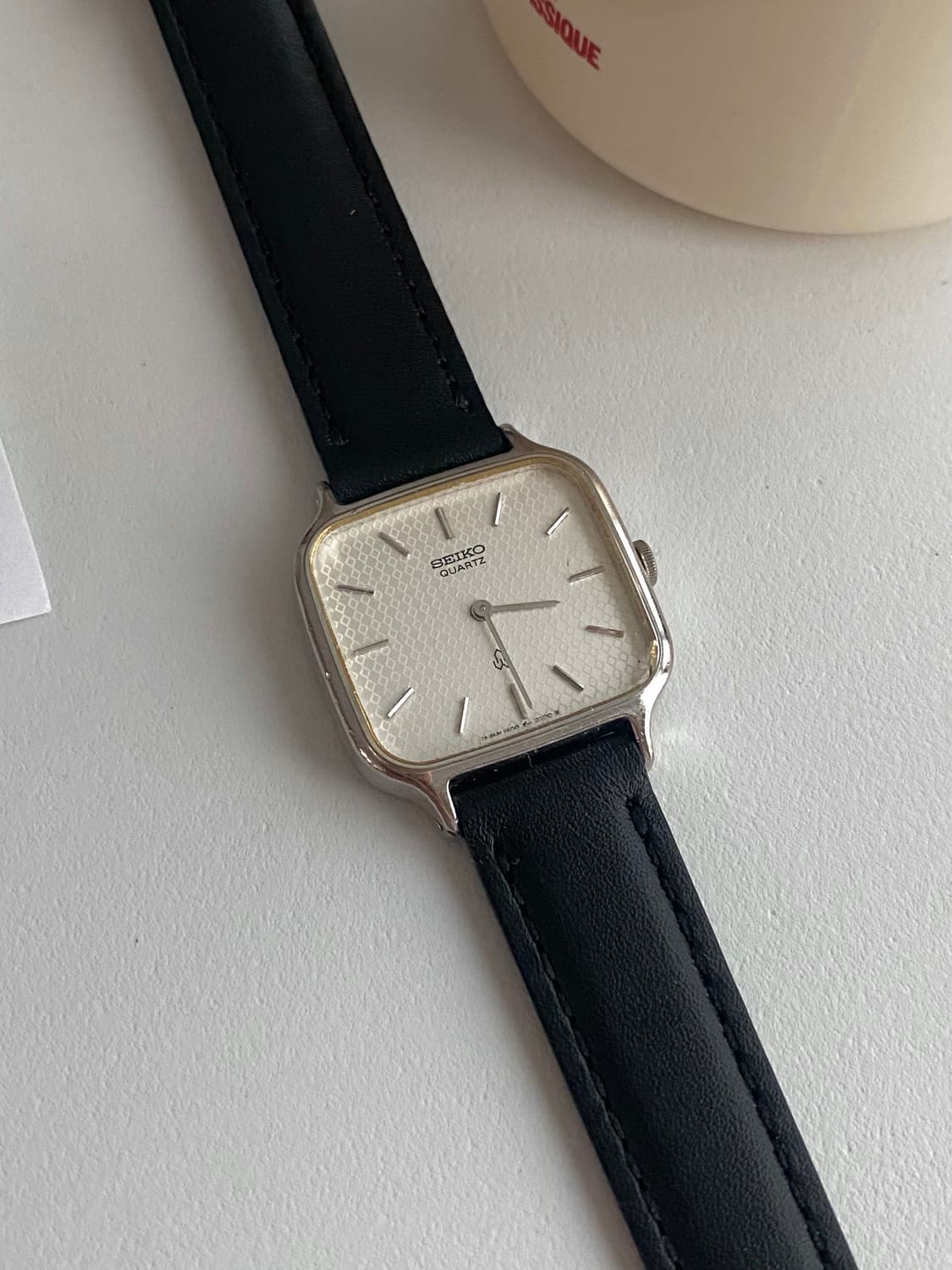 Seiko 스퀘어 쿼츠 상품이미지1