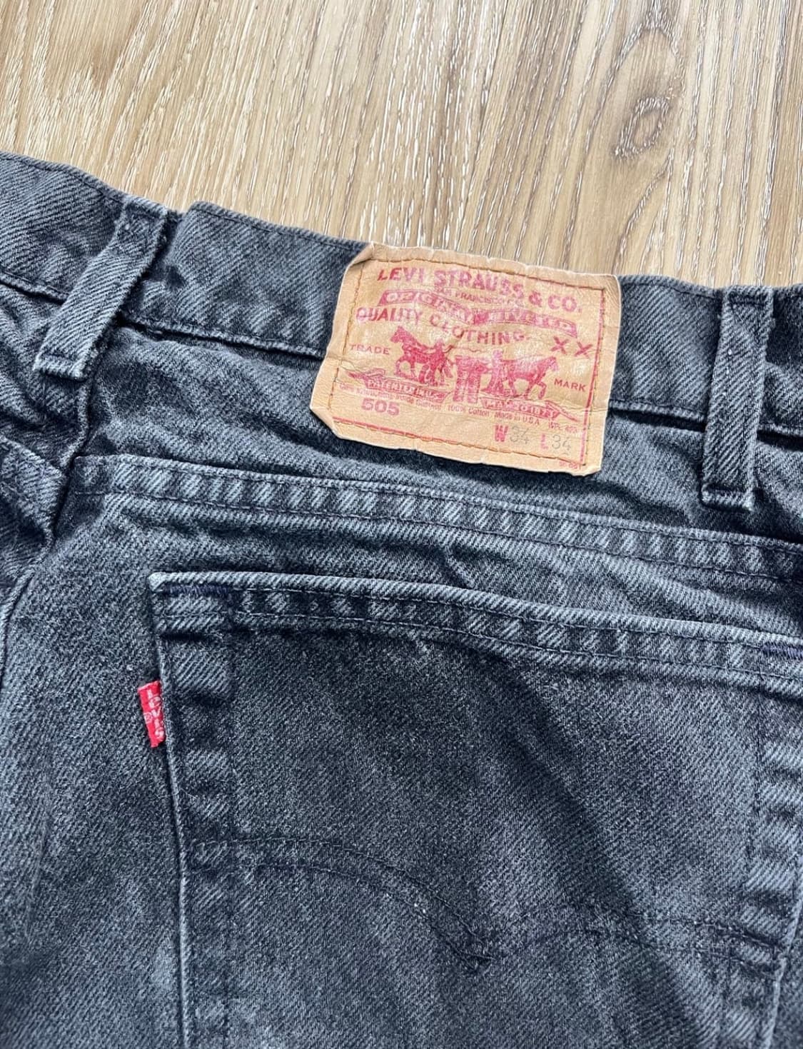 90년대 리바이스 505 데님 상품이미지3