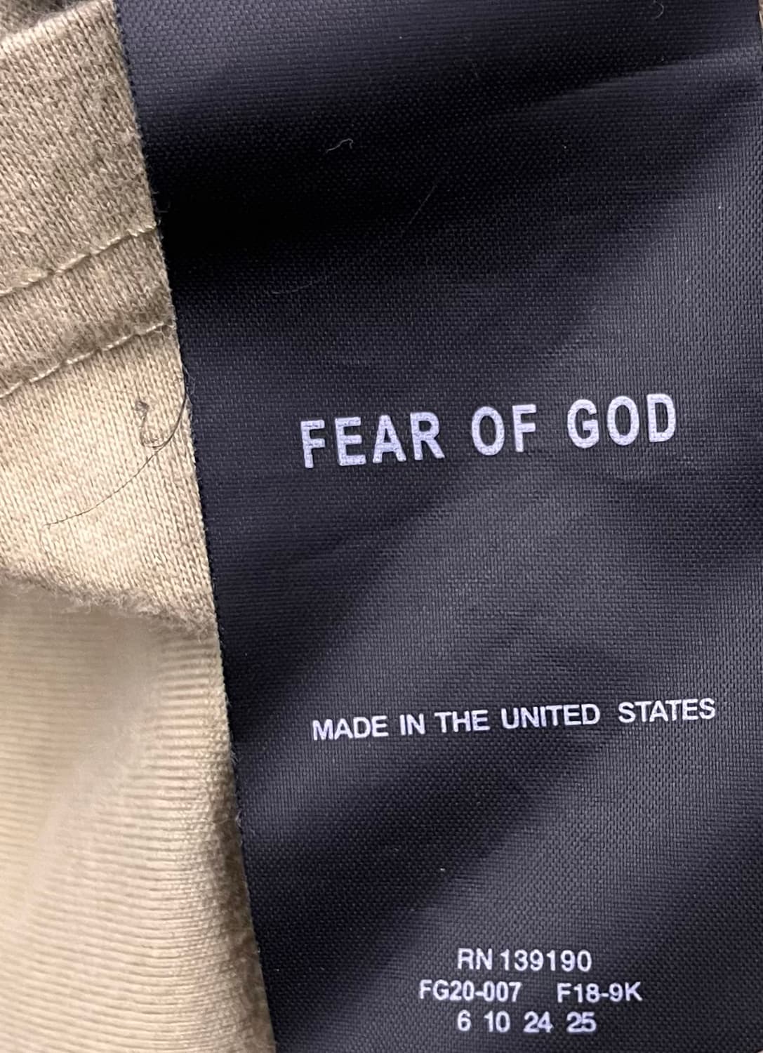 피어오브갓 FG 티셔츠 M 상품이미지5