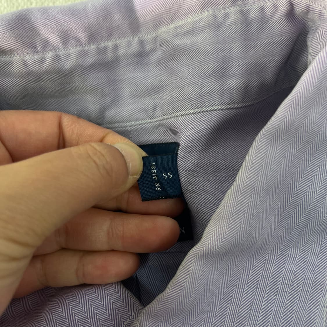 110 폴로랄프로렌 퍼플 코튼 셔츠 상품이미지5