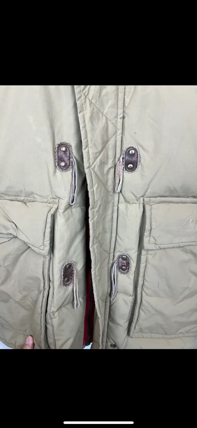 P000 디스퀘어드2 베이지 라쿤퍼후드 다운 자켓 L 상품이미지6