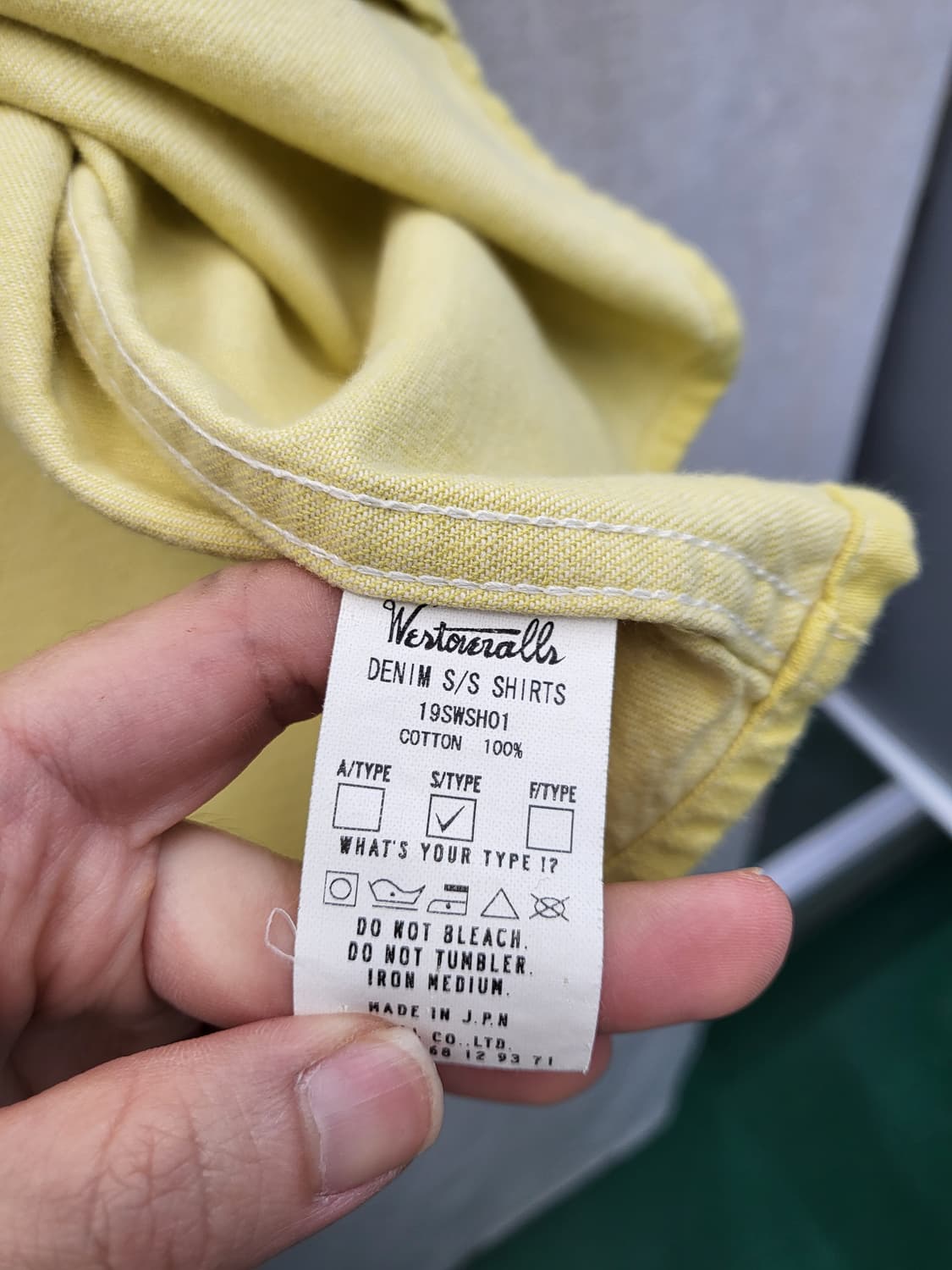 웨스트오버올즈 빈티지 반팔셔츠 상품이미지4