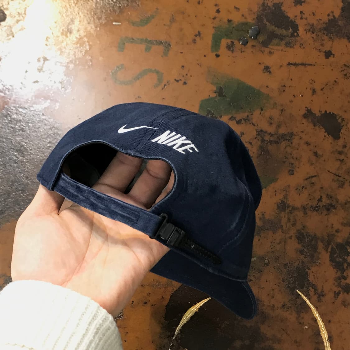 빈티지 나이키 네이비 볼캡 남녀공용  상품이미지3