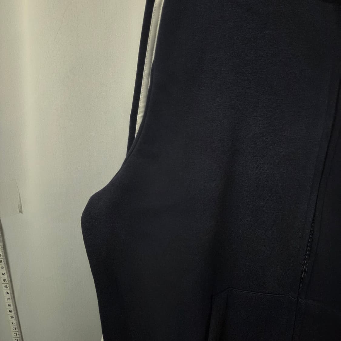 XL(120)/ 아디다스 / 네이비 기모 후드 집업 상품이미지2