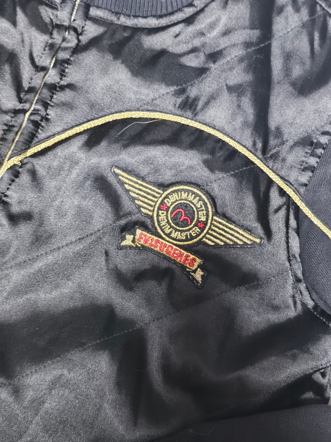 에비수 y2k 올드 바시티 자켓 S 상품이미지3