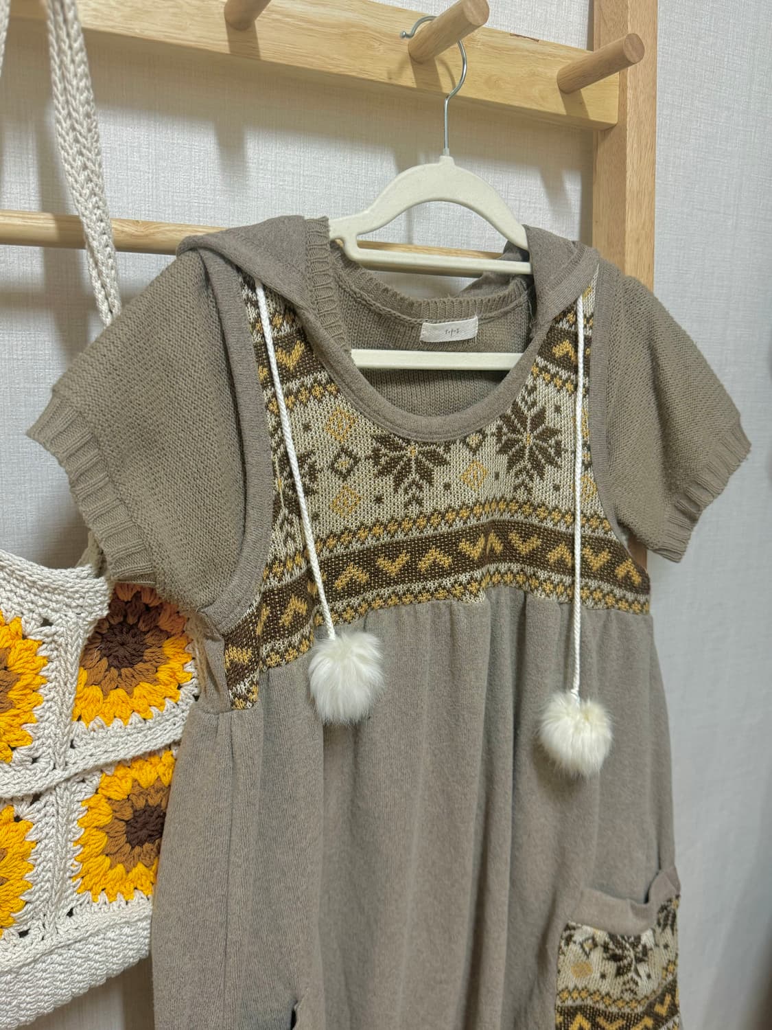 뮤트 노르닉 반팔니트 +조끼 상품이미지2