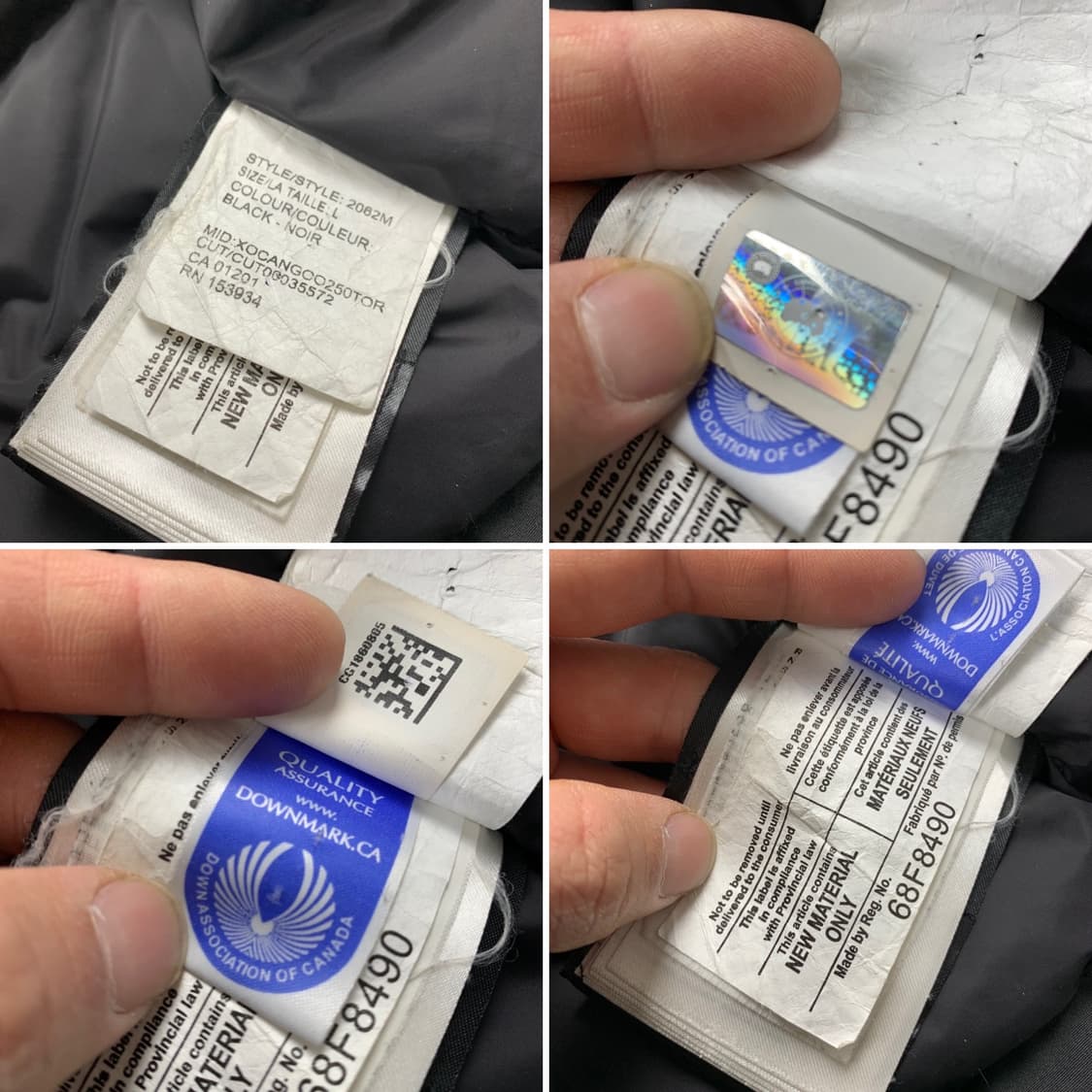 캐나다구스 랭포드 코요테 퍼 구스다운 패딩 파카 상품이미지8