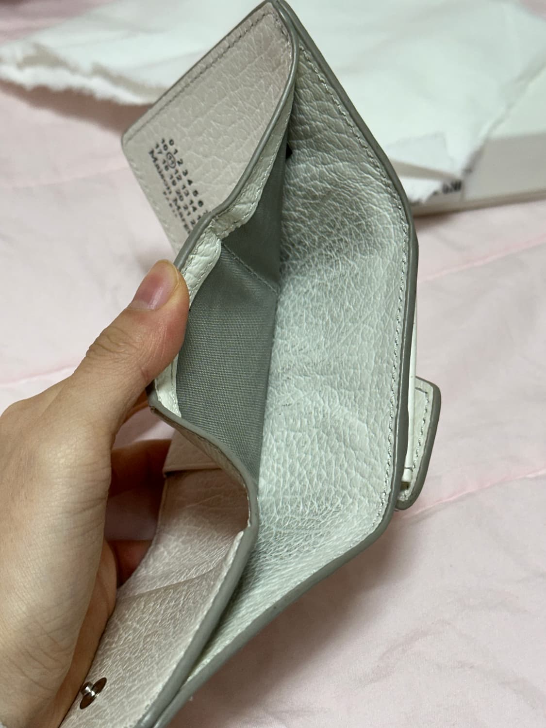 메종 마르지엘라 포 스티치 포켓 지갑 상품이미지4