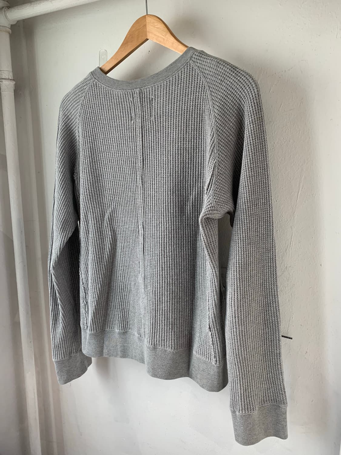soloist waffle thermal crewneck 48size 상품이미지4