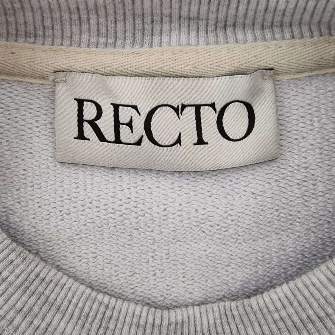 렉토 스웻 크롭 맨투맨 FREE 상품이미지4