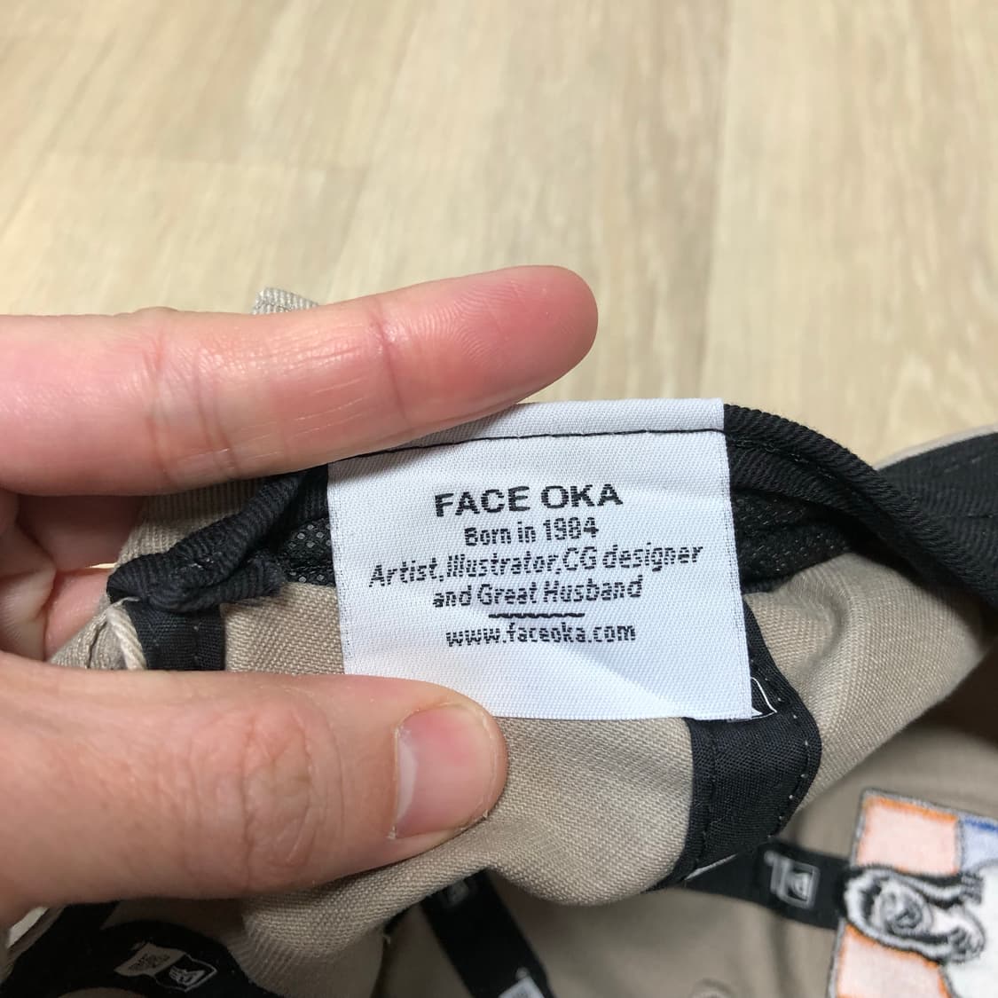 (OS) 뉴에라 X 페이스오카 페이스 걸 언스트럭쳐 볼캡 베이지 상품이미지9