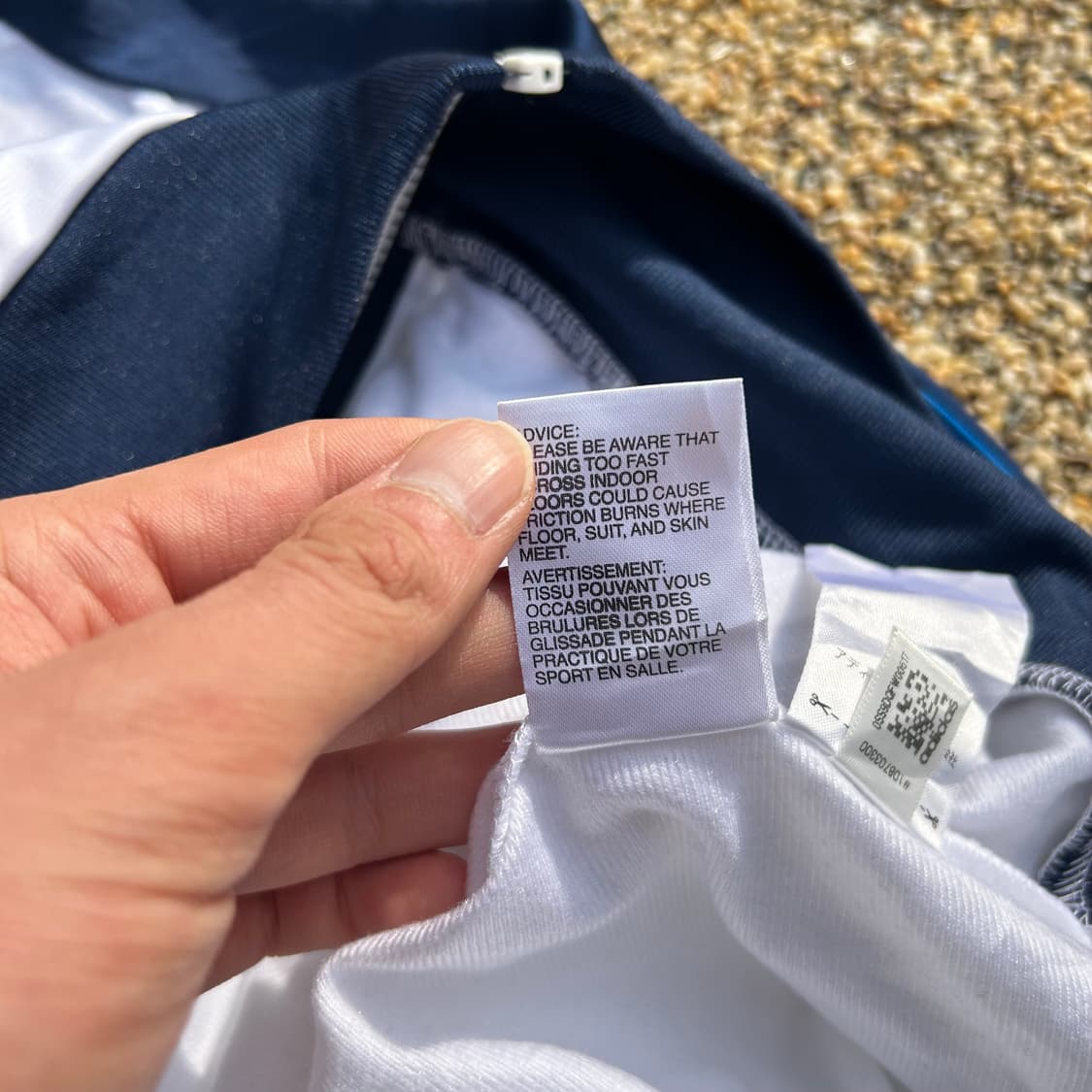 아디다스 스포티 화이트 삼선 져지 상품이미지6