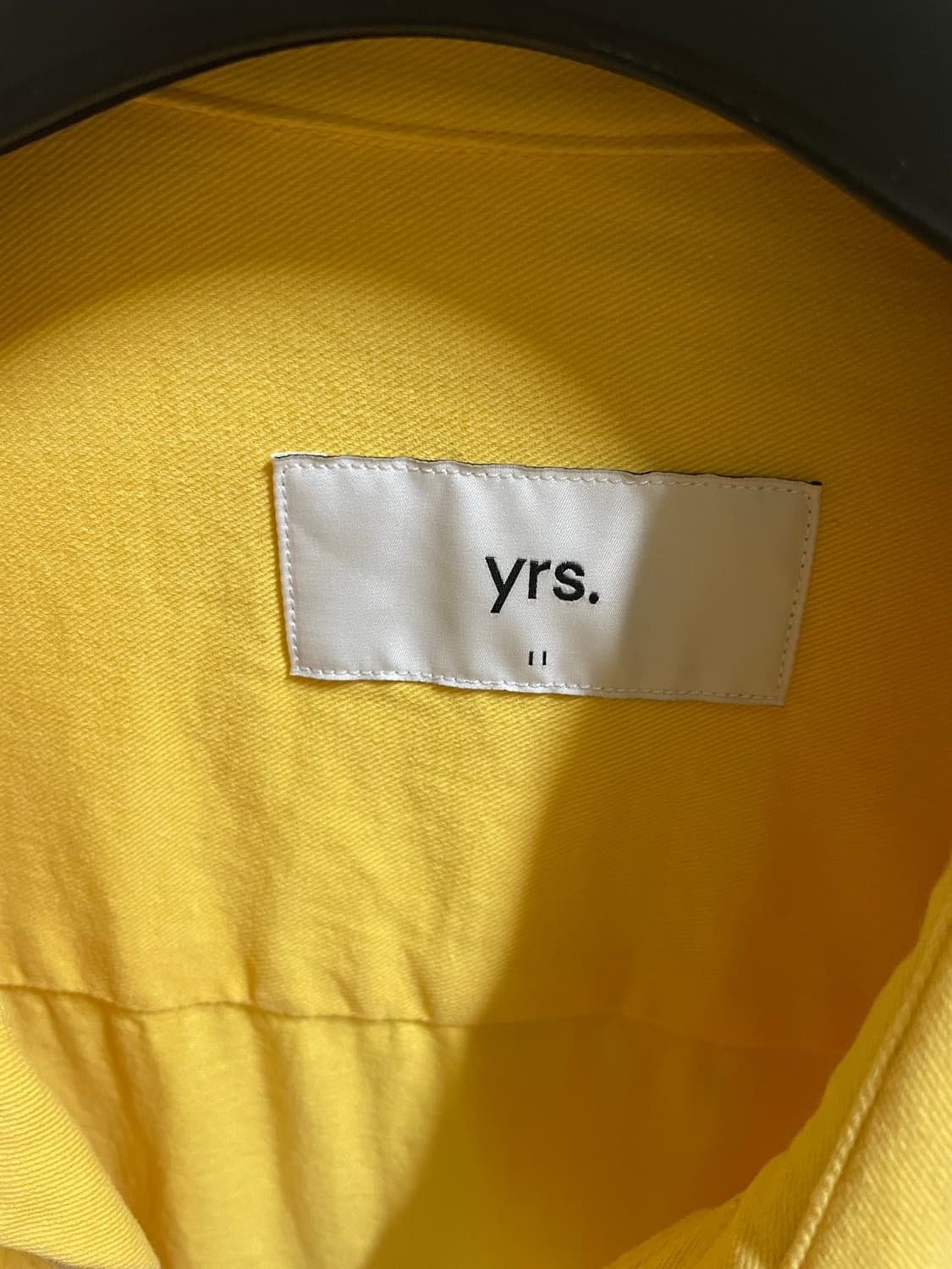 이얼즈어고 포이카 옐로우 셔츠 2사이즈  상품이미지3