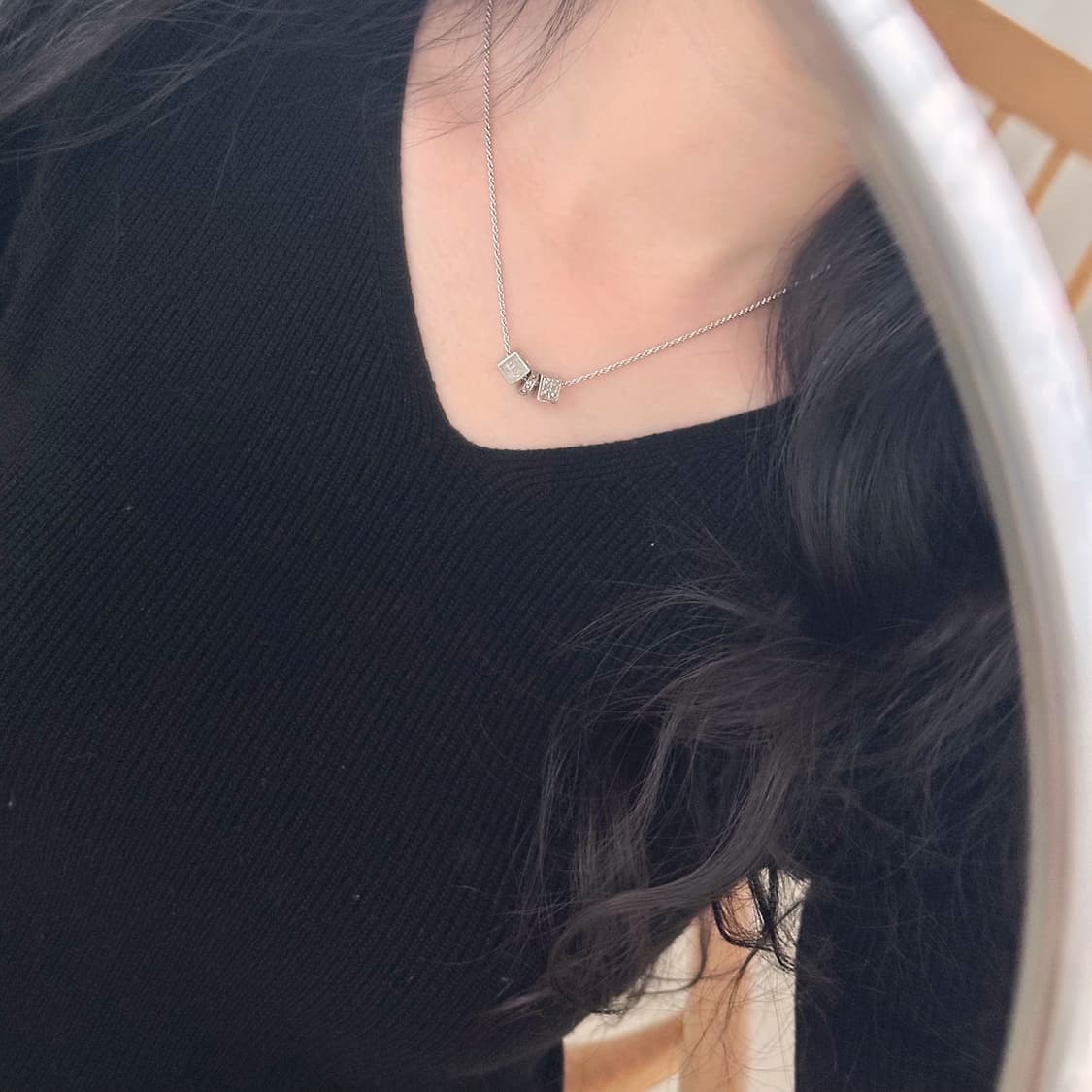 빈티지 디올 주사위 목걸이 상품이미지6