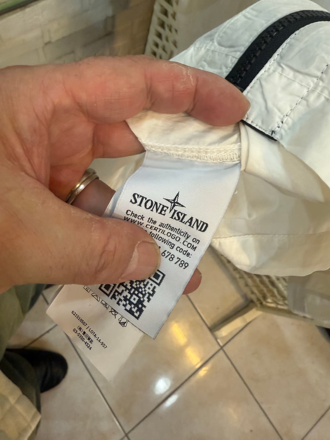 95 정품 스톤아일랜드 원포켓 셔츠자켓 팝니다 상품이미지6