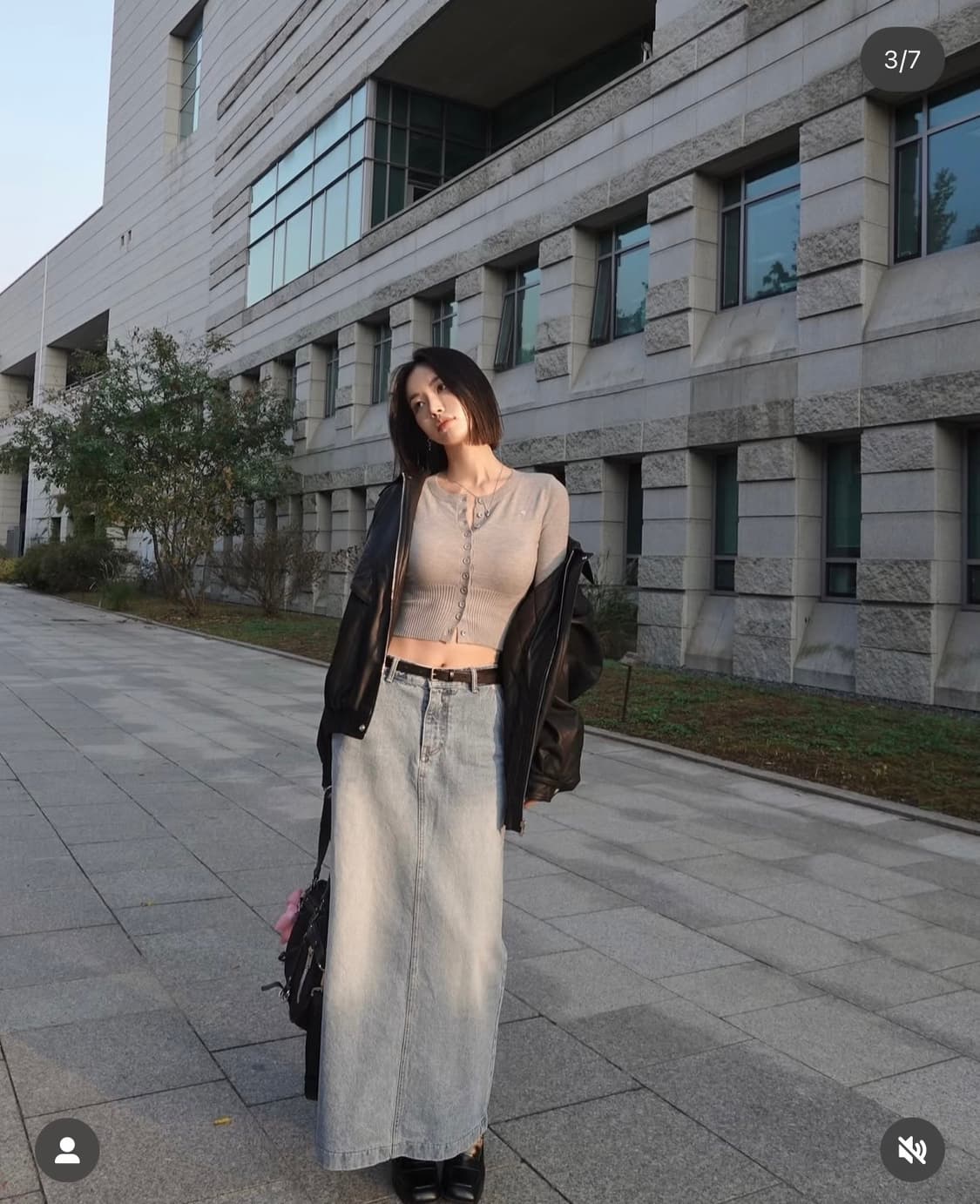 페일제이드 데님스커트 상품이미지1