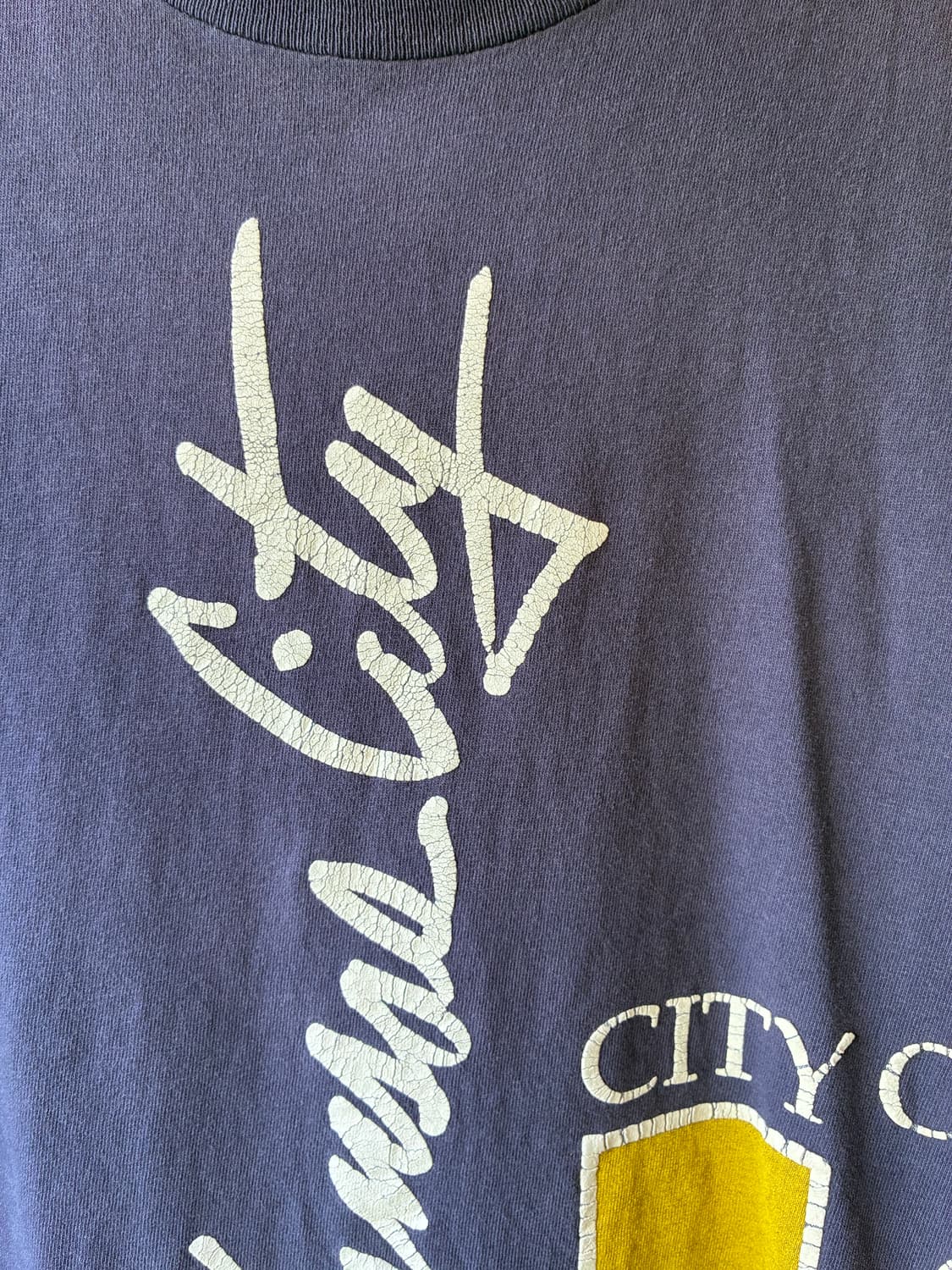 90s Vintage DELTA Big Logo Graphic Tee  상품이미지4