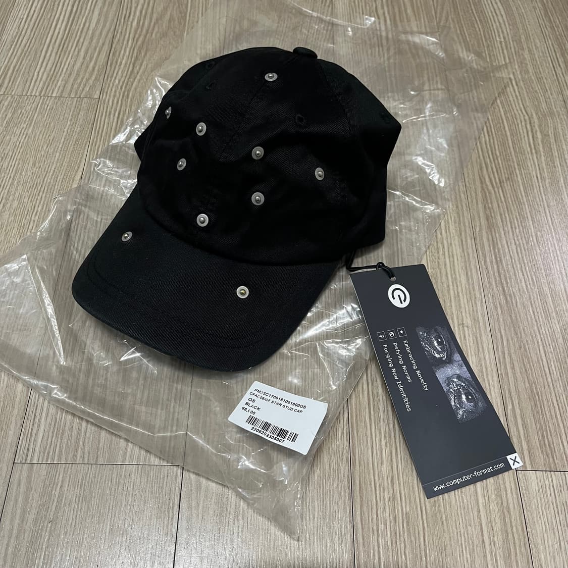 computer format star stud cap 상품이미지1