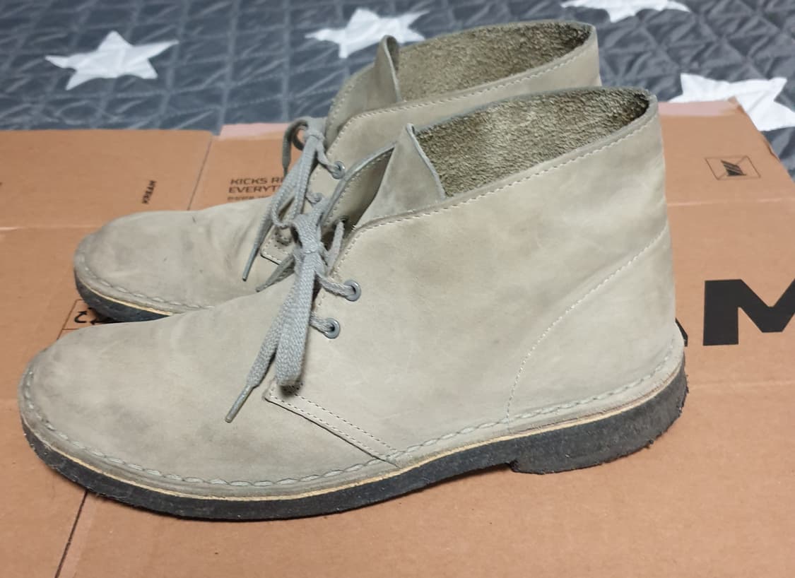 클락스 오리지널스 스웨이드 데저트 부츠 샌드 US7.5 (255) 상품이미지1