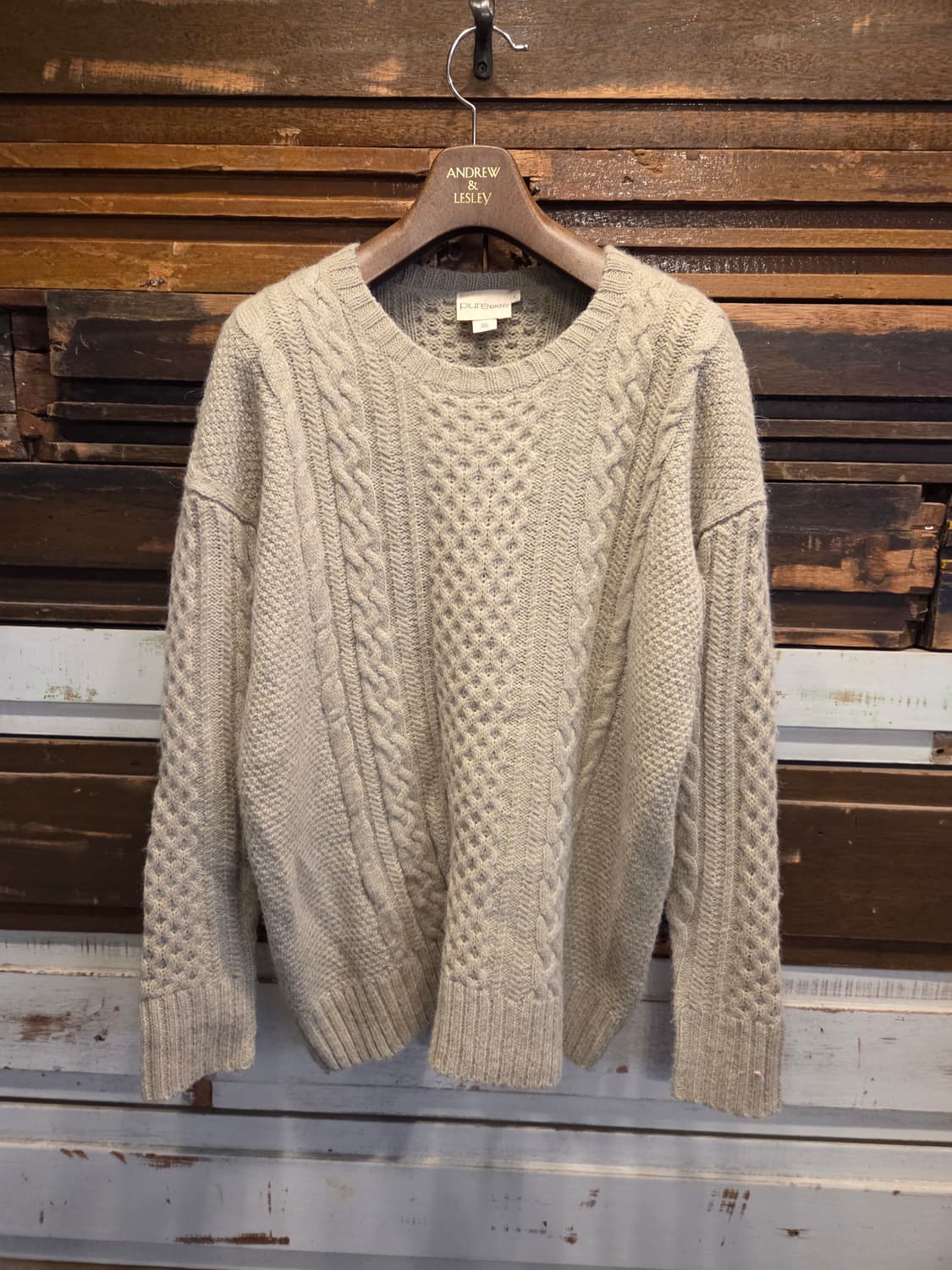 Dkny pure 케이블니트 상품이미지1