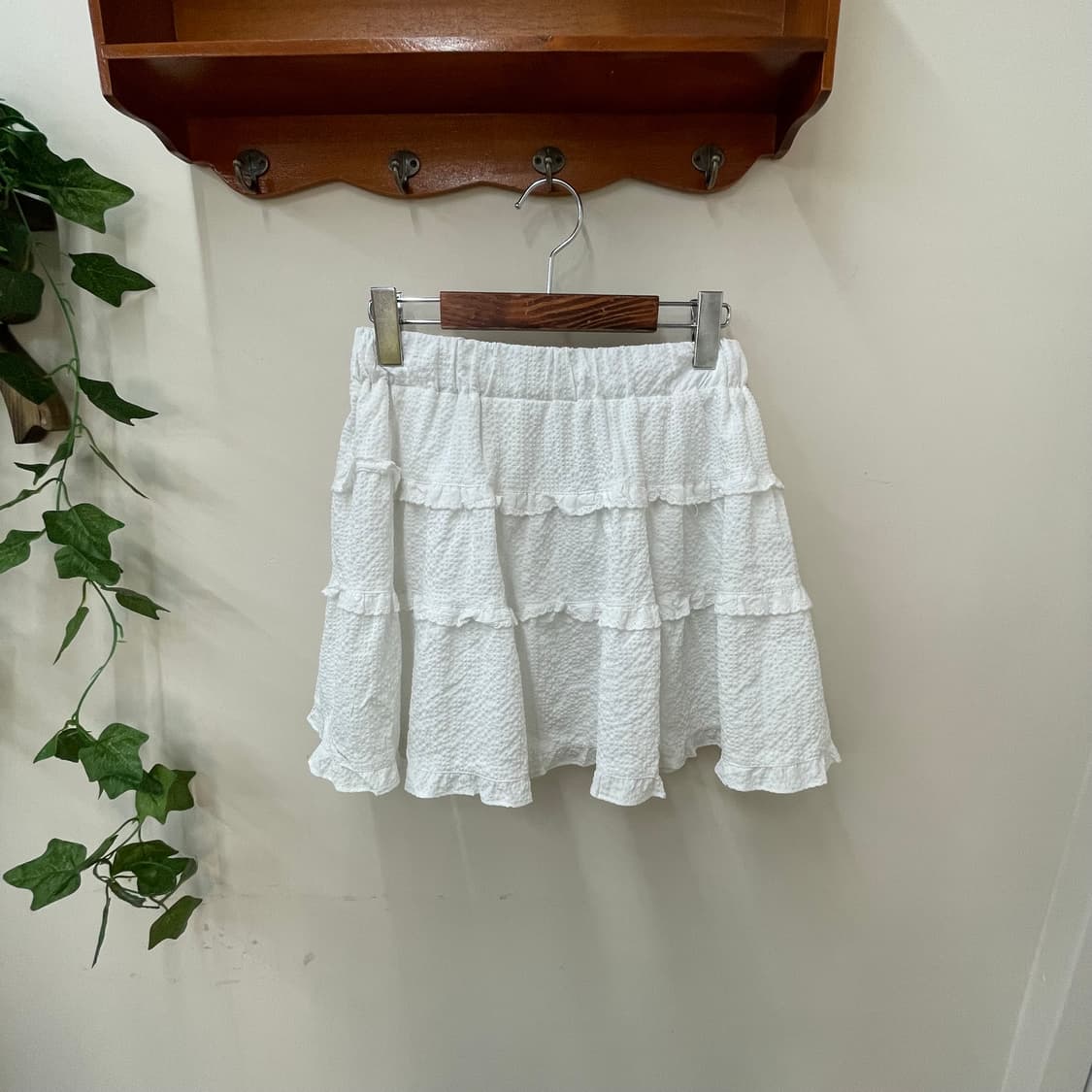 화이트 레이스 캉캉 미니스커트 히메갸루 페어리 러블리 상품이미지2