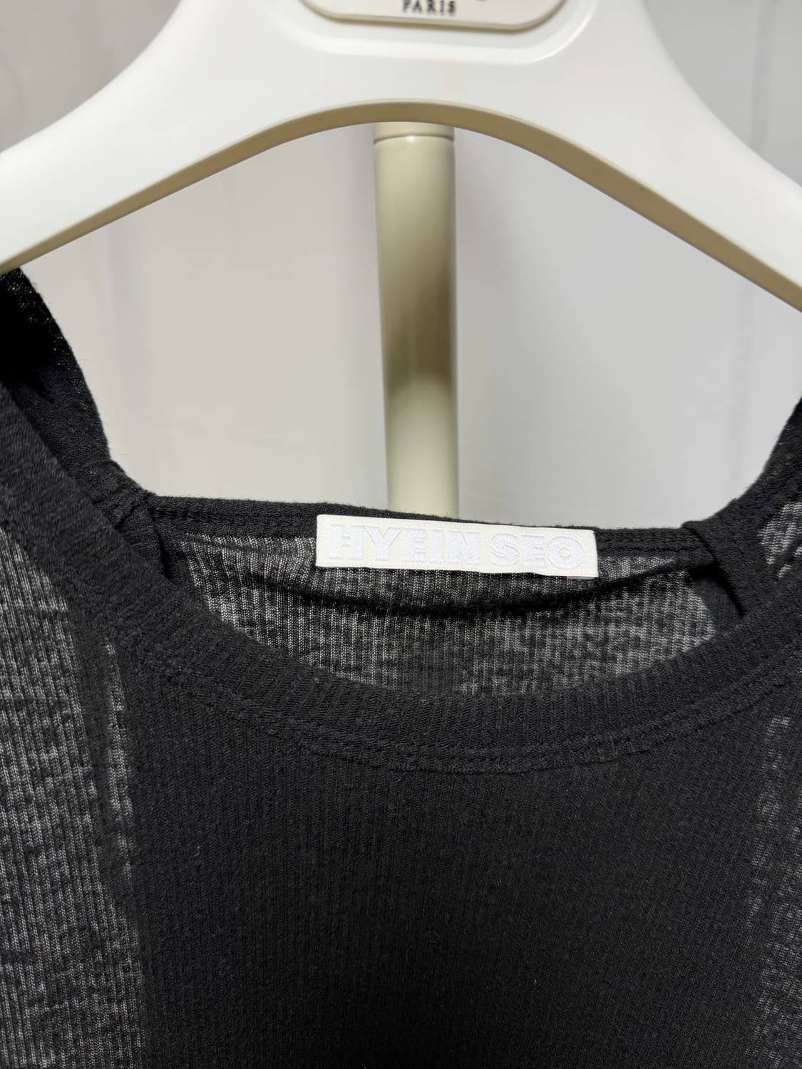 혜인서 후드 슬리브리스 / 검정색 상품이미지4