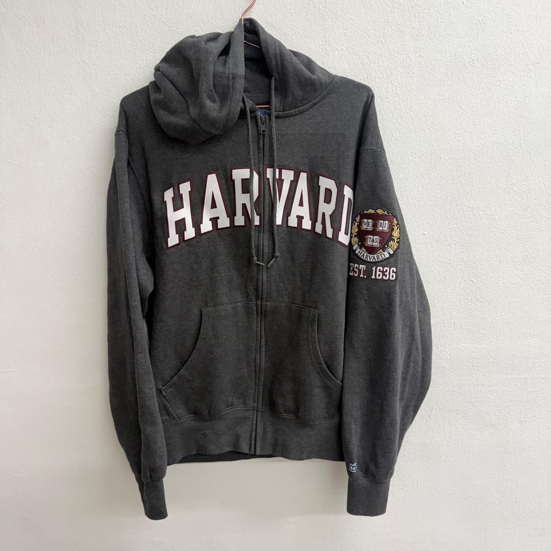blues84 하버드 유니버시티 후드집업 s 상품이미지1