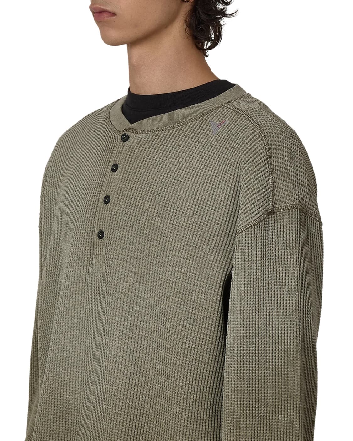 [M,L,XL]로아 하이킹 26ss Bee Sun Faded 와플 탑 상품이미지5