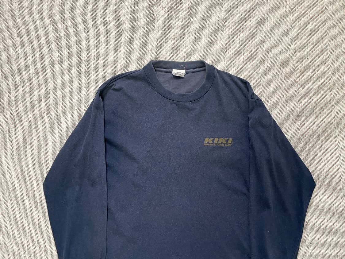 키키 서프 그래픽 백프린트 롱슬리브 티셔츠 J04181 상품이미지6