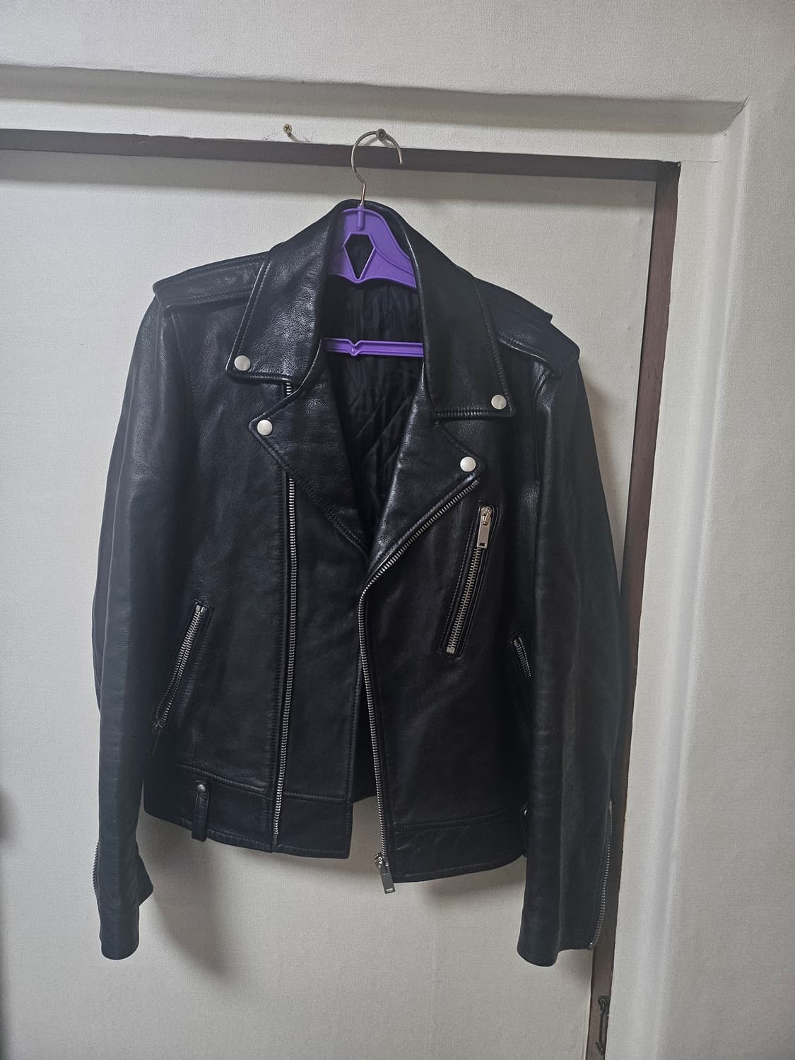 솔리드옴므 라이더 가죽 자켓 46 상품이미지1