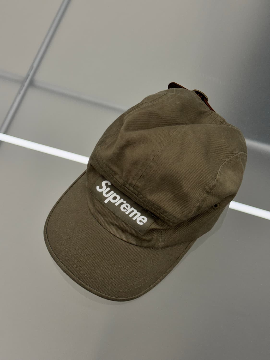슈프림 캠프캡 올리브/카키 상품이미지1