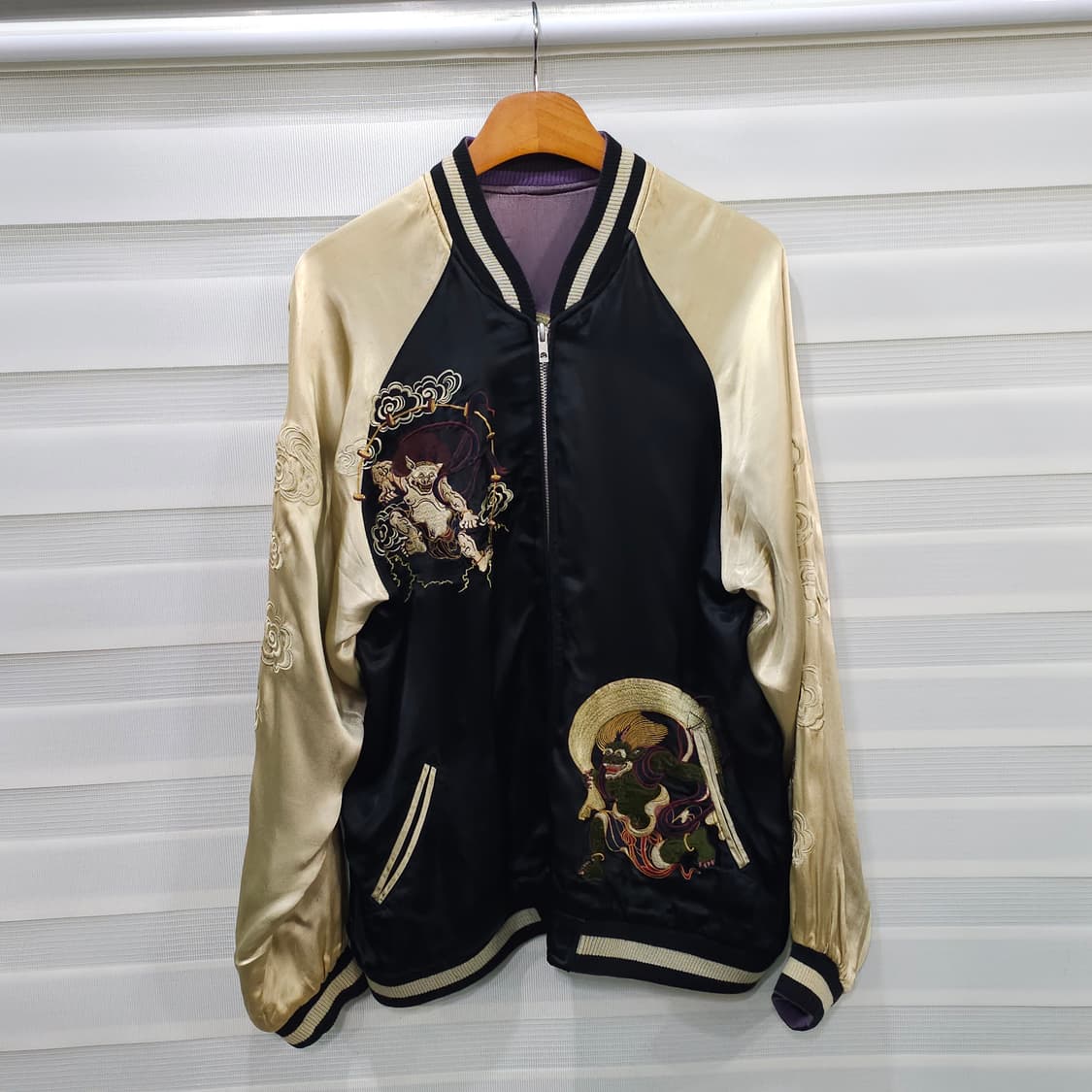 백화요란 양면 리버시블 스카잔 자켓- L 상품이미지1