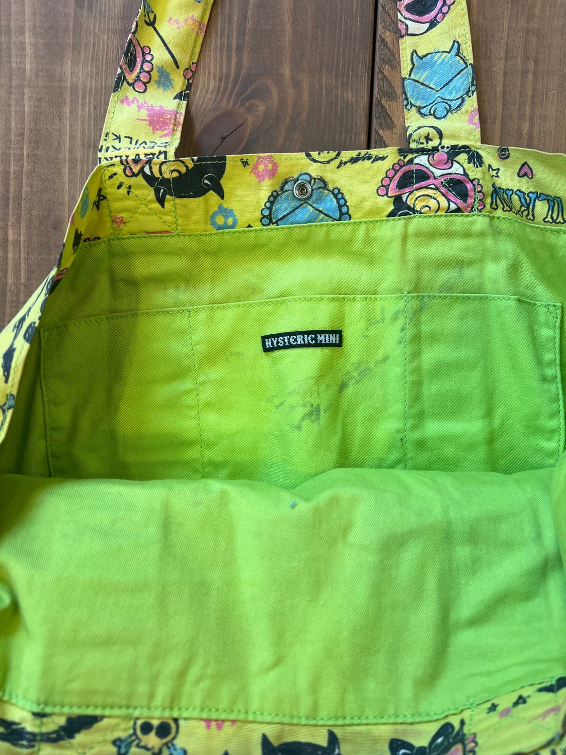 히스테릭글래머 미니 옐로우 데빌 숄더백 상품이미지5