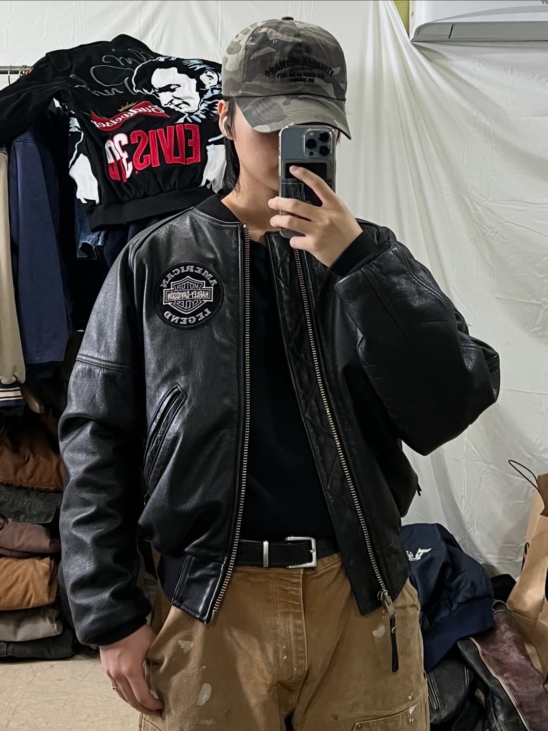 할리데이비슨 라이더자켓 가죽자켓 상품이미지3