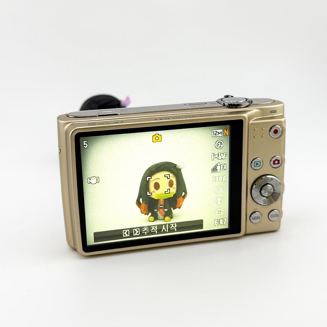 [수채감성] CASIO 카시오 엑슬림 EX-Z400 레트로 디지털 카메라 상품이미지10
