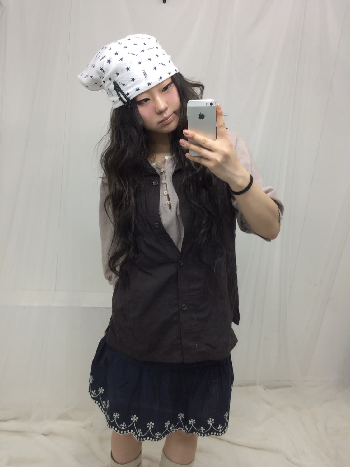 브라운 베이지 일본 모리세트 상품이미지2