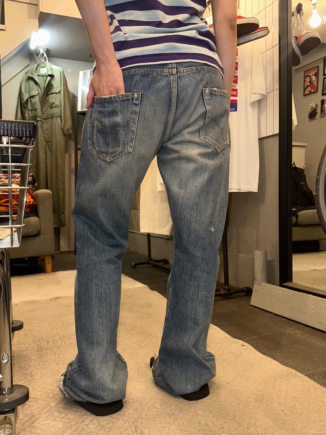 90‘s Hysteric Glamour XXX denim pants 상품이미지8