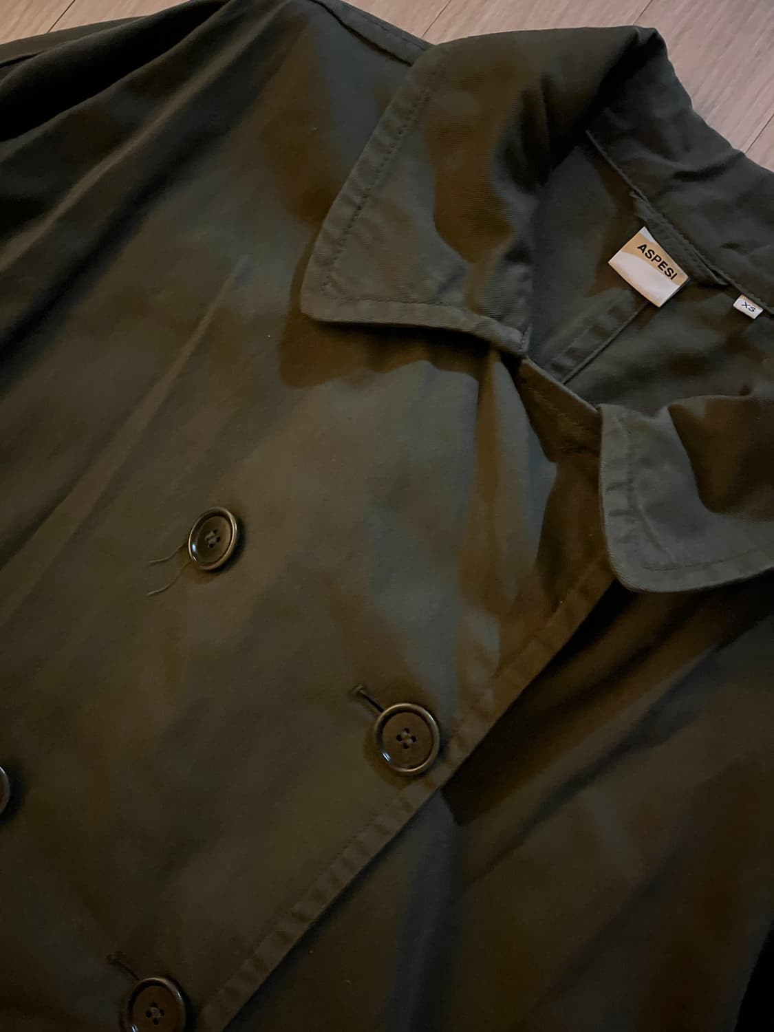 아스페시 ASPESI 트렌치코트 상품이미지3