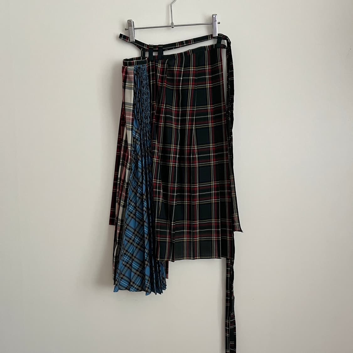 facetasm tartan check wrap skirt 상품이미지4