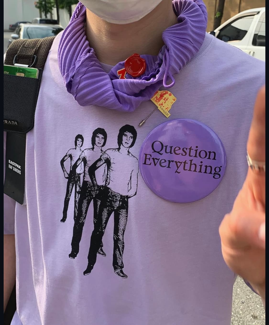 라프시몬스 - Question Everything 티셔츠 상품이미지3