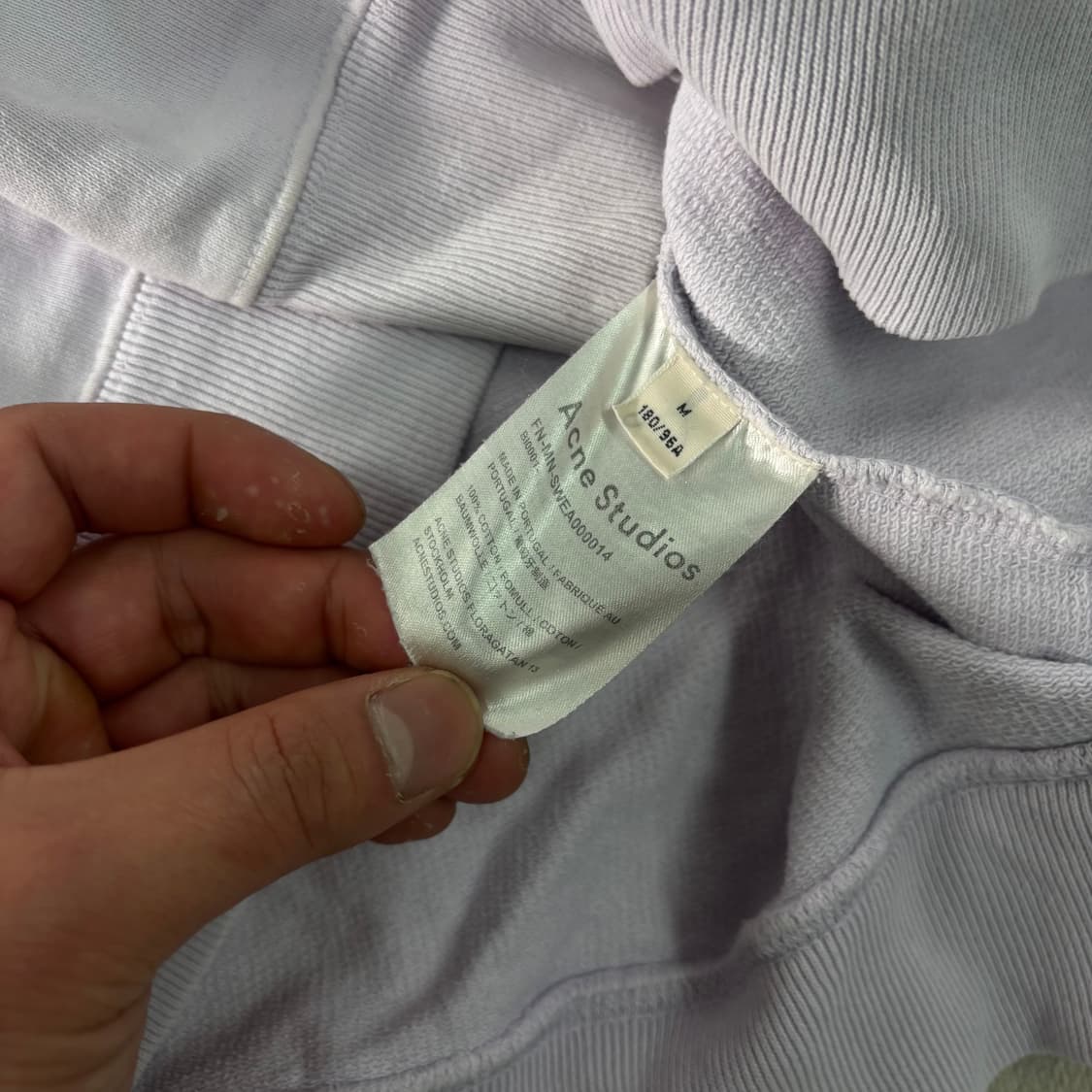 105 아크네스튜디오 자수로고 맨투맨 상품이미지5