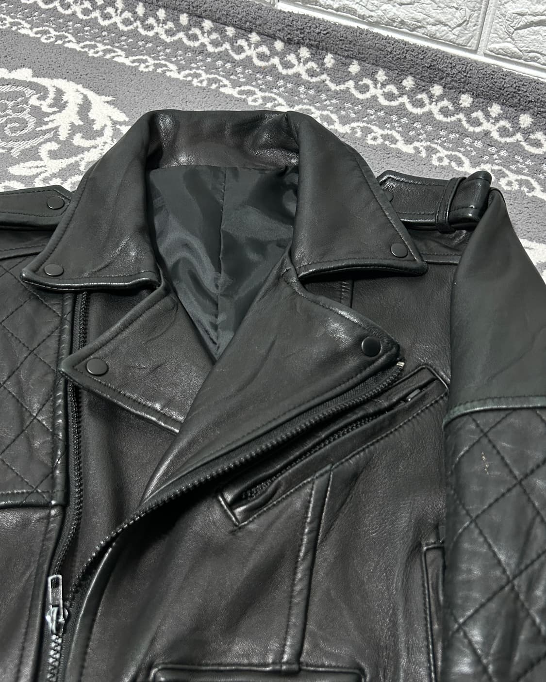 멀티 퀼티드 라이더 자켓 상품이미지6