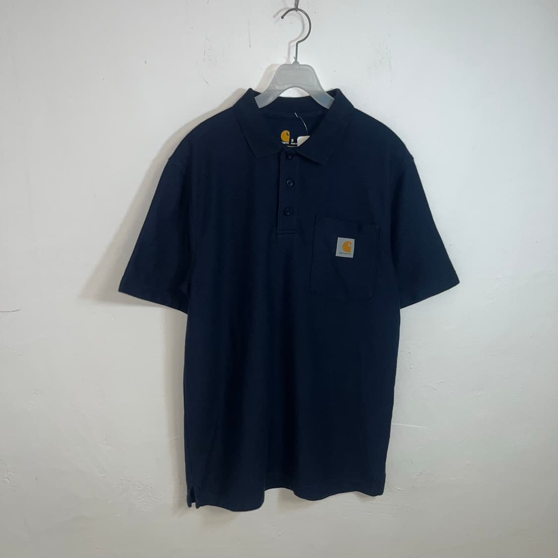 Carhartt Navy Collar T-Shirt 상품이미지4