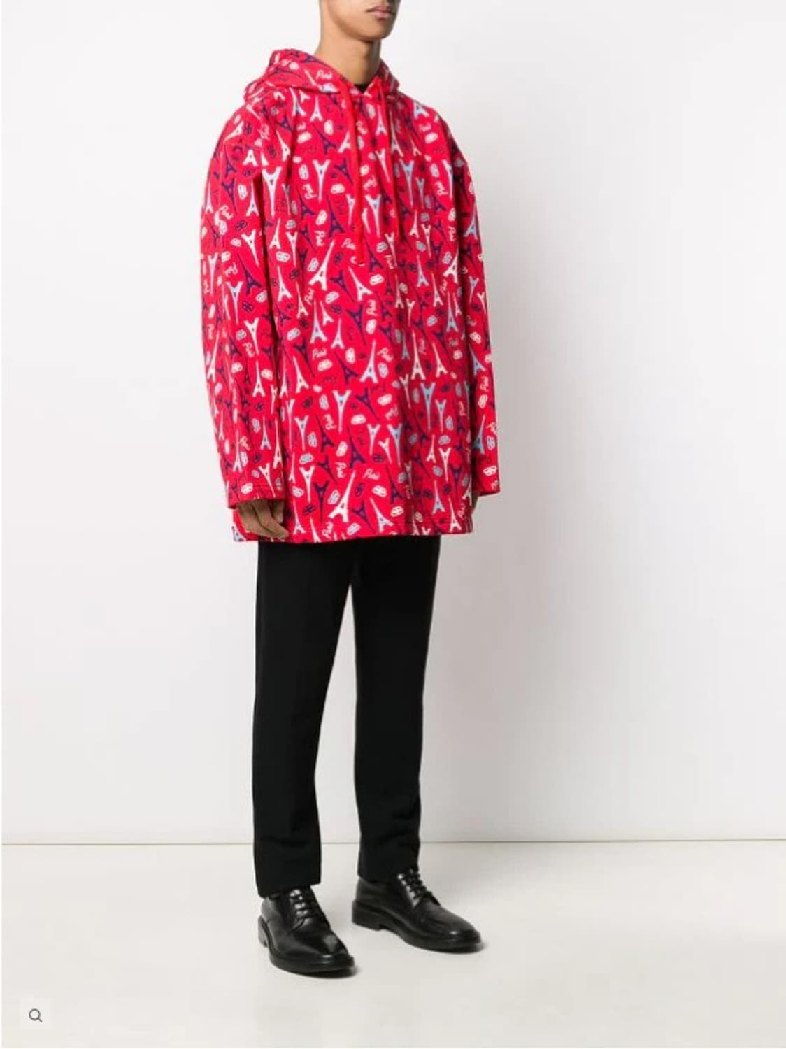 발렌시아가 에펠탑 파리패턴 남성오버사이즈 후드 100-105 상품이미지1