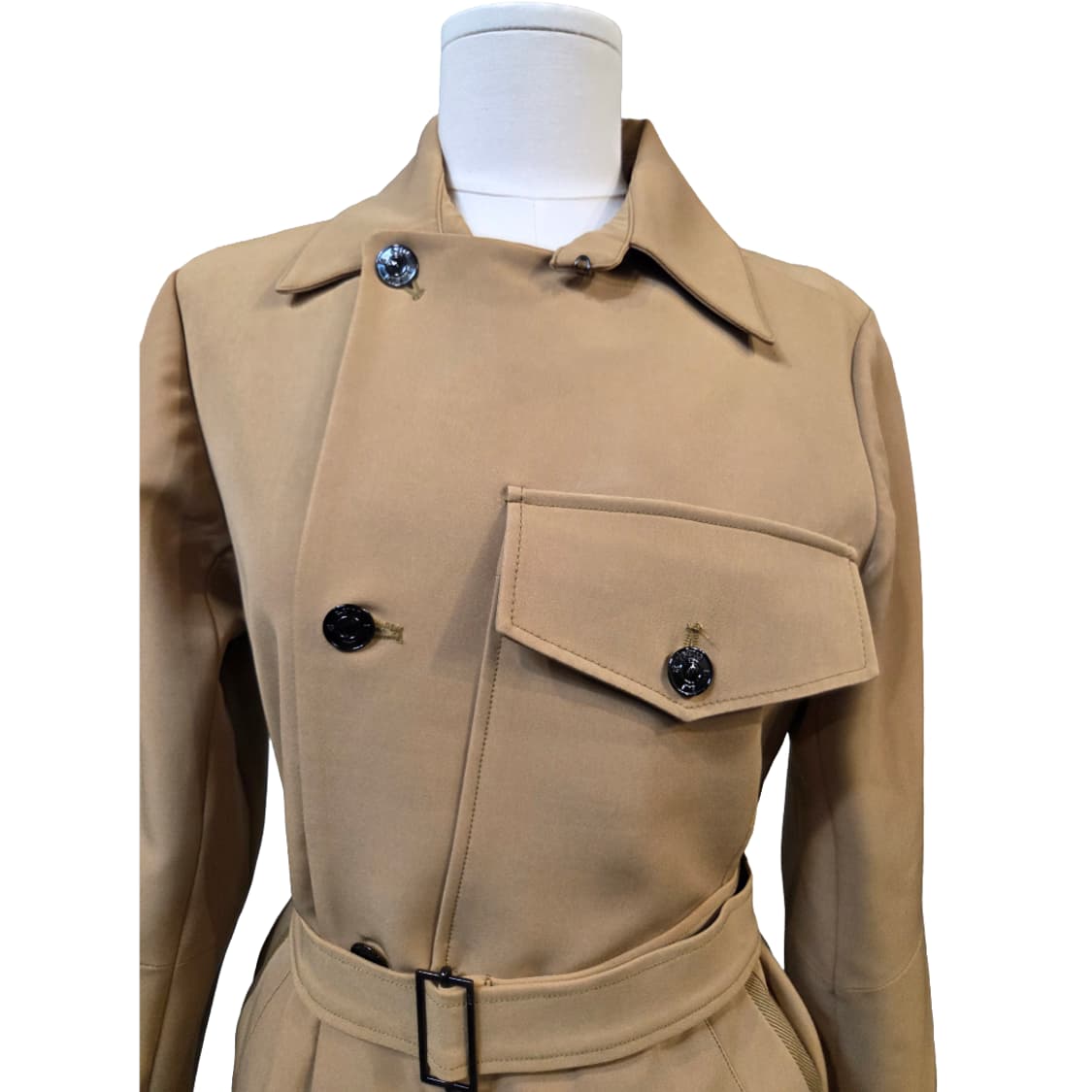 G-STAR 베이지 벨트 트렌치 코트(XS/S) 상품이미지5