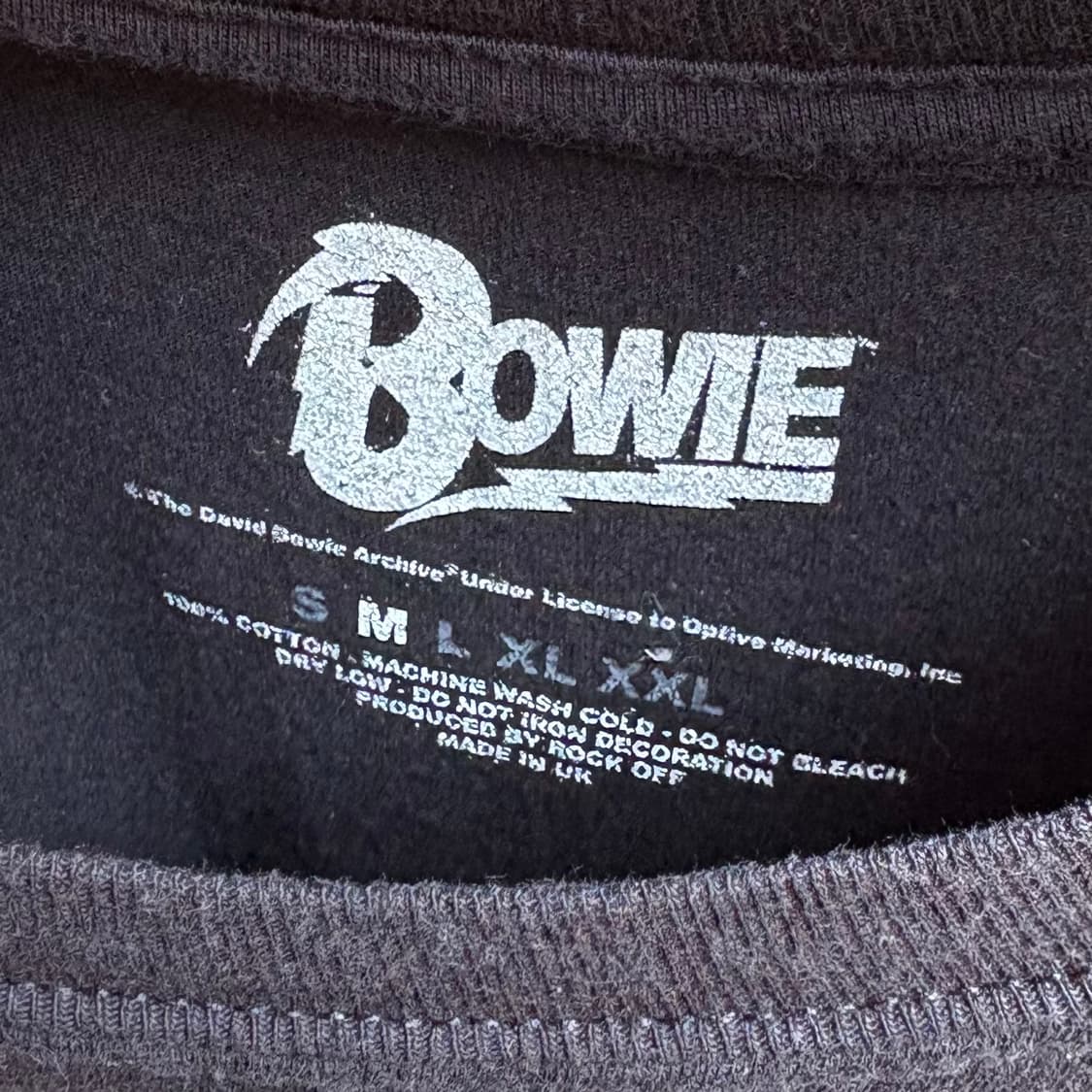 David Bowie 'Black Star' Official tee 상품이미지3