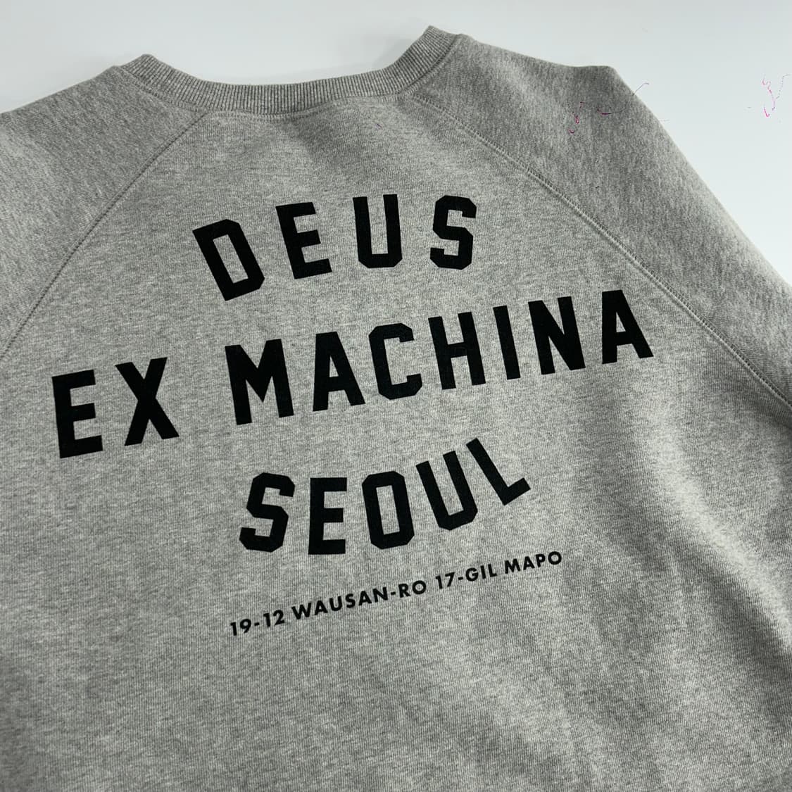 Deus ex machina 데우스 엑스 마키나 서울 그레이 맨투맨   상품이미지5