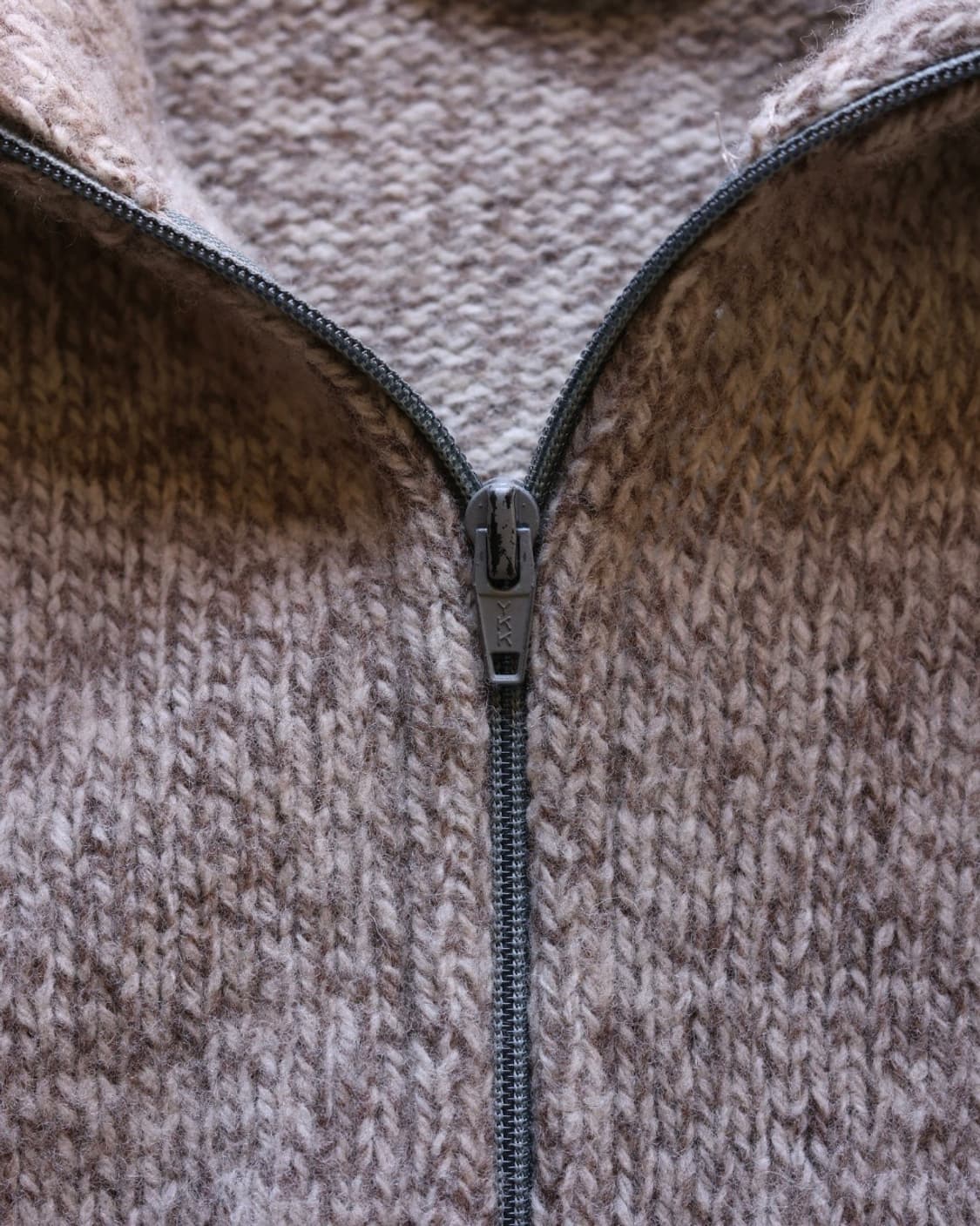 엘엘빈 80s 하이넥 울 니트 가디건 상품이미지4